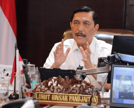 Menko Kemaritiman dan Investasi (Marves), Luhut Binsar Pandjaitan.